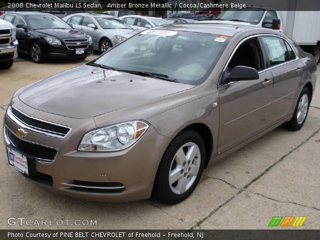 2008 Chevrolet Malibu LS Sedan in Amber Bronze Metallic