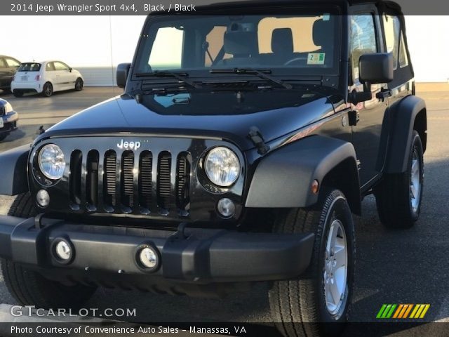 2014 Jeep Wrangler Sport 4x4 in Black