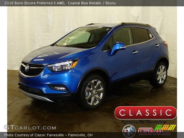 2018 Buick Encore Preferred II AWD in Coastal Blue Metallic