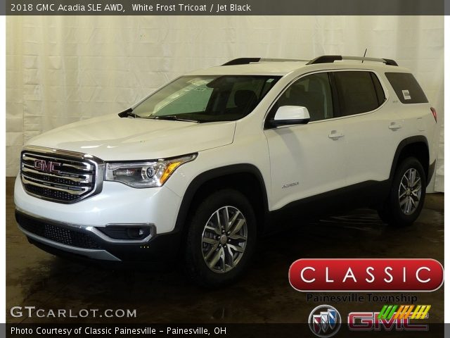 2018 GMC Acadia SLE AWD in White Frost Tricoat