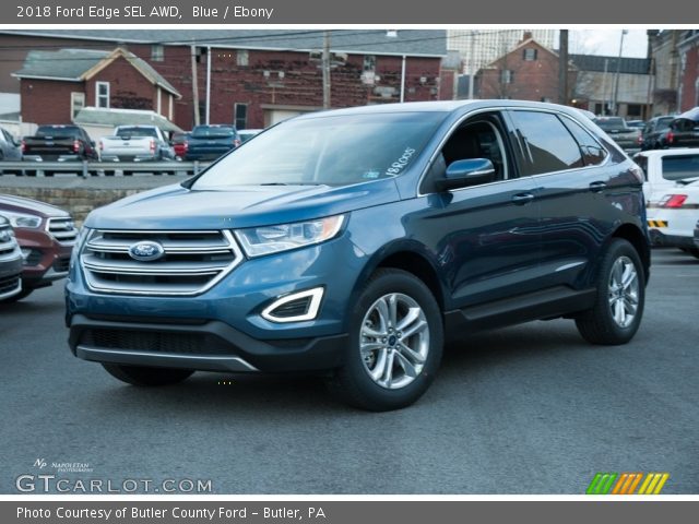 2018 Ford Edge SEL AWD in Blue