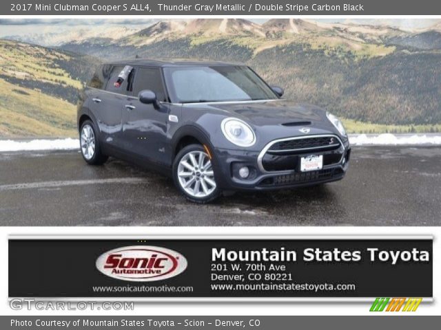 2017 Mini Clubman Cooper S ALL4 in Thunder Gray Metallic