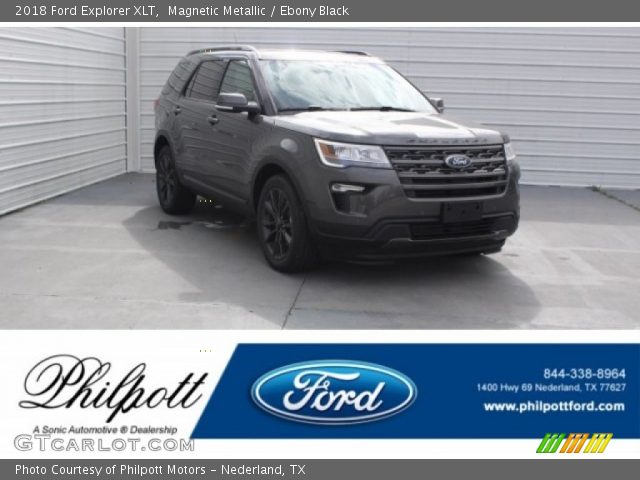 2018 Ford Explorer XLT in Magnetic Metallic