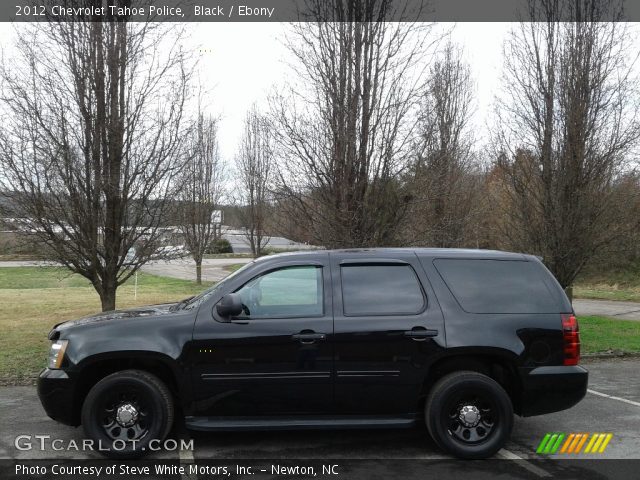 2012 Chevrolet Tahoe Police in Black