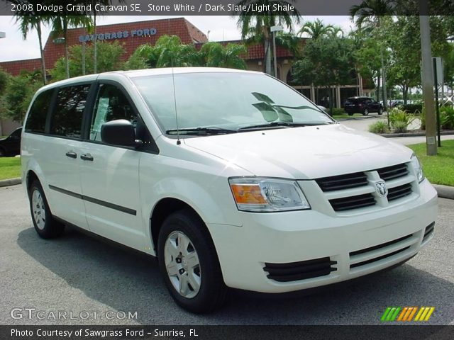 2008 Dodge Grand Caravan SE in Stone White