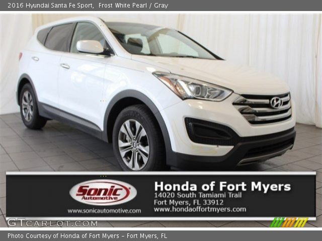 2016 Hyundai Santa Fe Sport  in Frost White Pearl