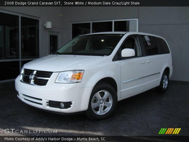 2008 Dodge Grand Caravan SXT in Stone White