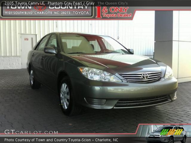 2005 Toyota Camry LE in Phantom Gray Pearl