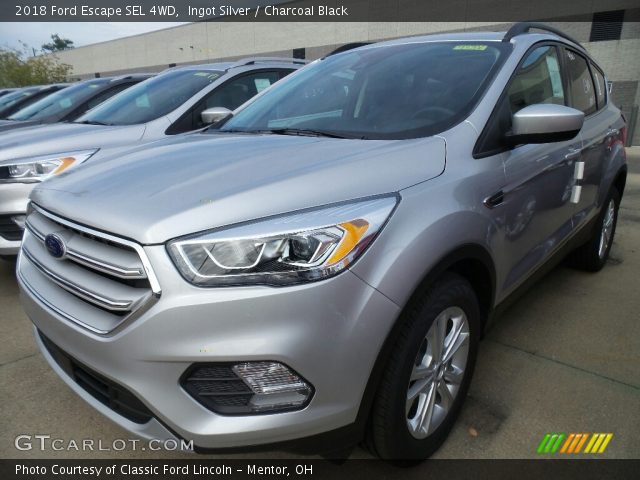 2018 Ford Escape SEL 4WD in Ingot Silver