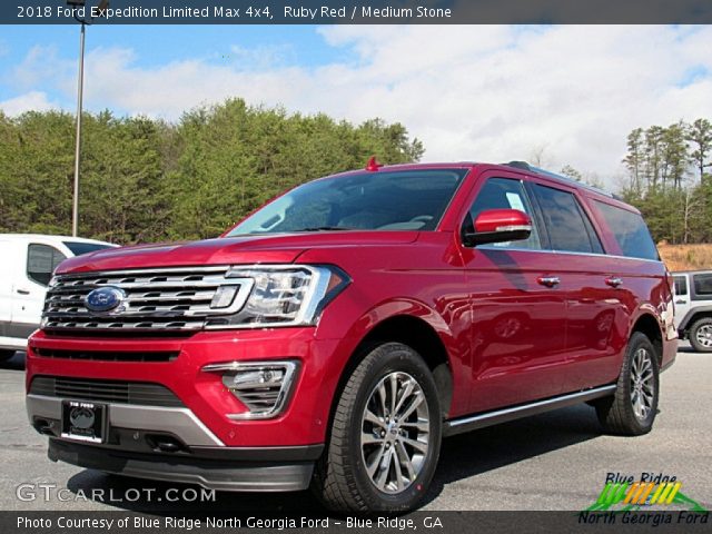 2018 Ford Expedition Limited Max 4x4 in Ruby Red