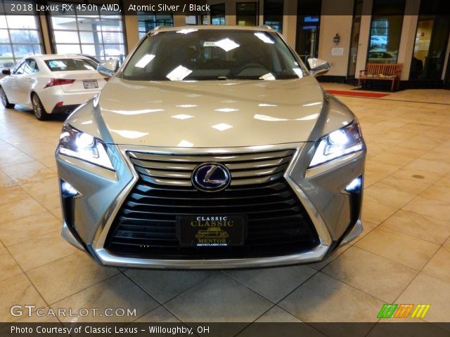 2018 Lexus RX 450h AWD in Atomic Silver