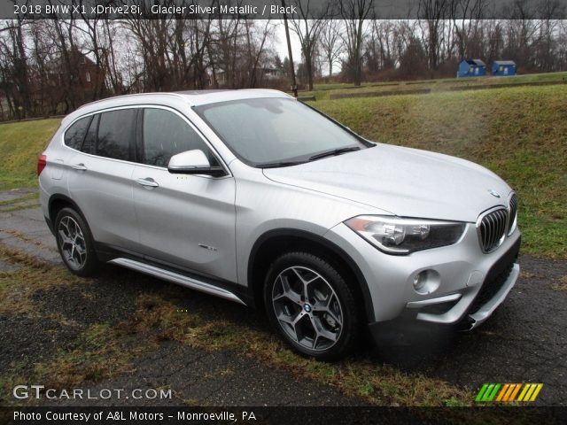 2018 BMW X1 xDrive28i in Glacier Silver Metallic