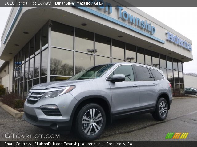 2018 Honda Pilot EX AWD in Lunar Silver Metallic