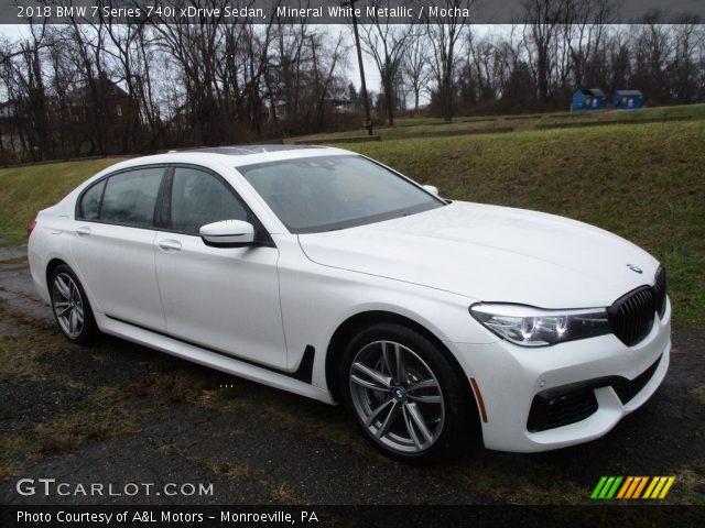 2018 BMW 7 Series 740i xDrive Sedan in Mineral White Metallic