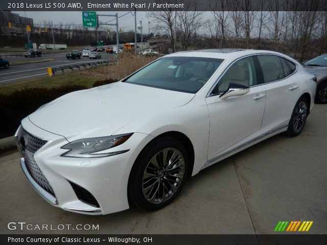 2018 Lexus LS 500 AWD in Eminent White Pearl