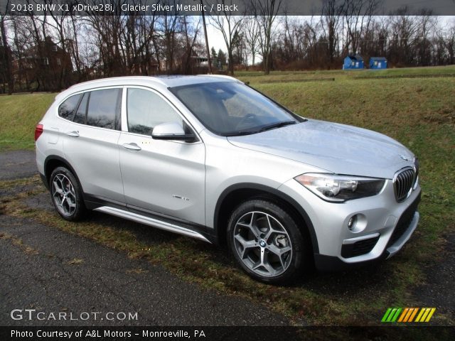 2018 BMW X1 xDrive28i in Glacier Silver Metallic