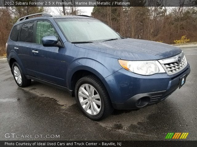 2012 Subaru Forester 2.5 X Premium in Marine Blue Metallic