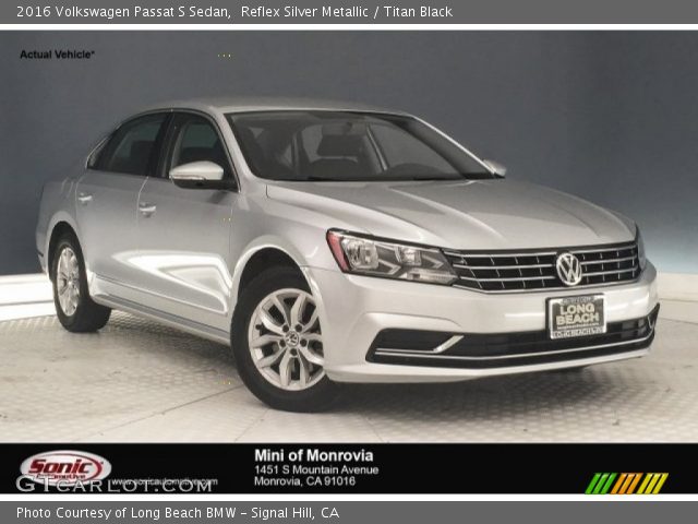 2016 Volkswagen Passat S Sedan in Reflex Silver Metallic