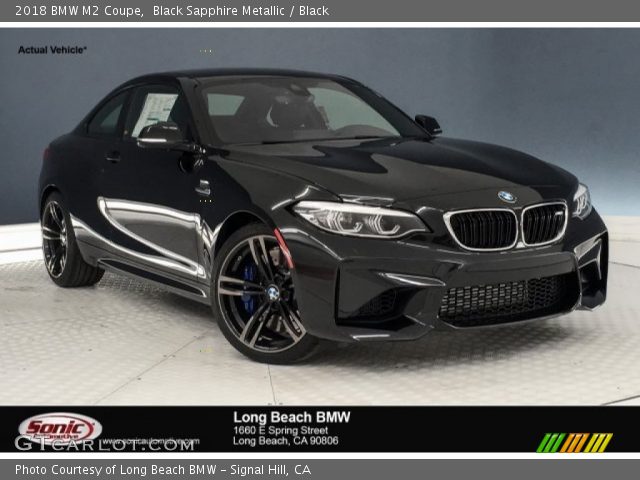 2018 BMW M2 Coupe in Black Sapphire Metallic
