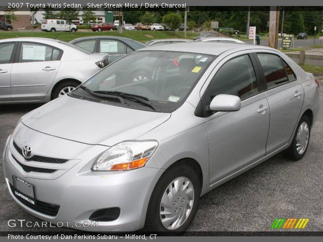 2007 Toyota Yaris Sedan in Silver Streak Mica