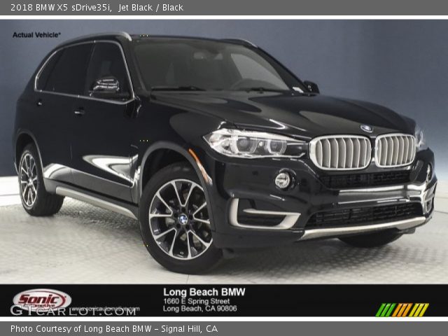 2018 BMW X5 sDrive35i in Jet Black