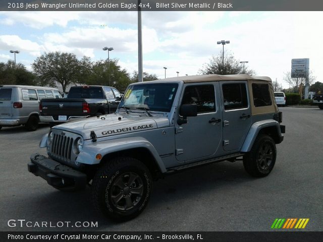 2018 Jeep Wrangler Unlimited Golden Eagle 4x4 in Billet Silver Metallic