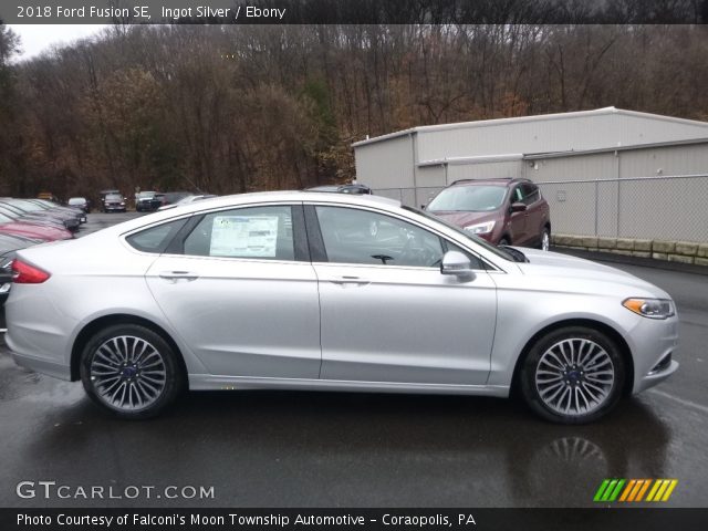 2018 Ford Fusion SE in Ingot Silver