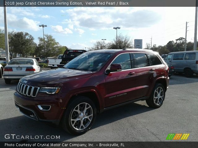 2018 Jeep Grand Cherokee Sterling Edition in Velvet Red Pearl