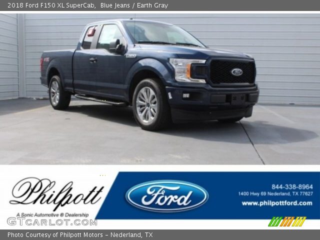 2018 Ford F150 XL SuperCab in Blue Jeans
