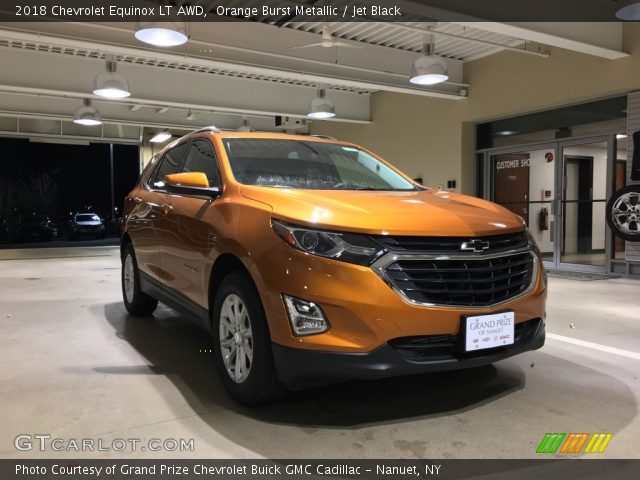 2018 Chevrolet Equinox LT AWD in Orange Burst Metallic