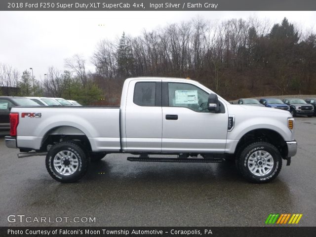 2018 Ford F250 Super Duty XLT SuperCab 4x4 in Ingot Silver