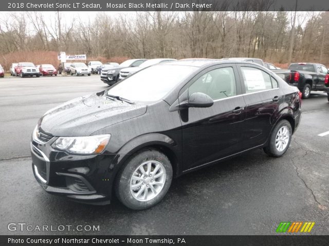 2018 Chevrolet Sonic LT Sedan in Mosaic Black Metallic