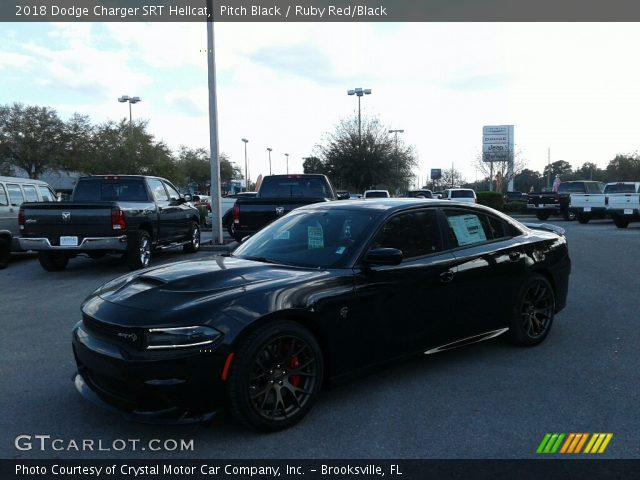 2018 Dodge Charger SRT Hellcat in Pitch Black