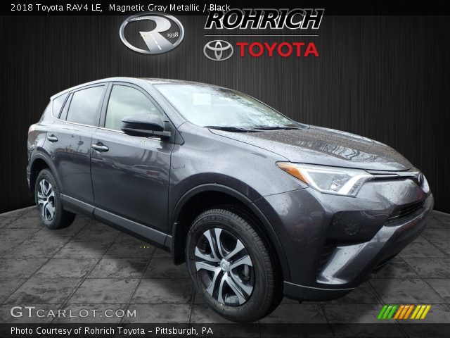 2018 Toyota RAV4 LE in Magnetic Gray Metallic