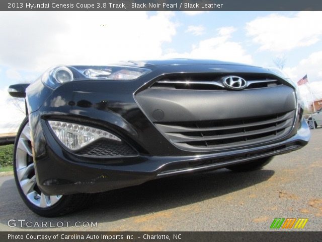 2013 Hyundai Genesis Coupe 3.8 Track in Black Noir Pearl