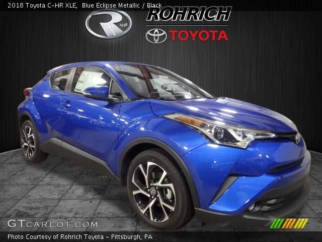 2018 Toyota C-HR XLE in Blue Eclipse Metallic