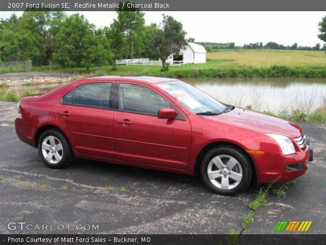 2007 Ford Fusion SE in Redfire Metallic
