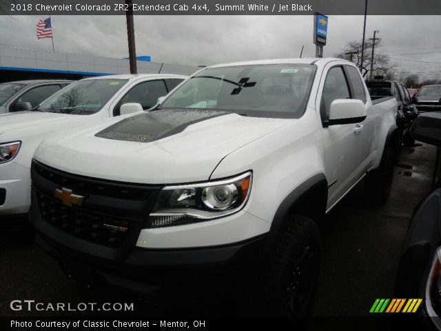 2018 Chevrolet Colorado ZR2 Extended Cab 4x4 in Summit White