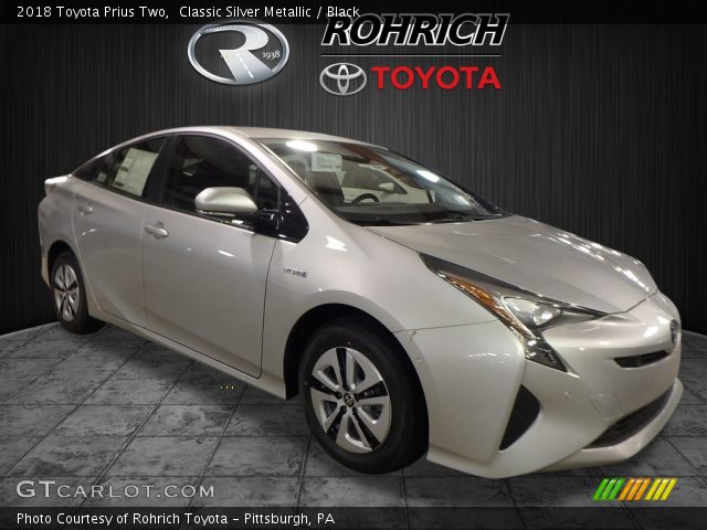 2018 Toyota Prius Two in Classic Silver Metallic