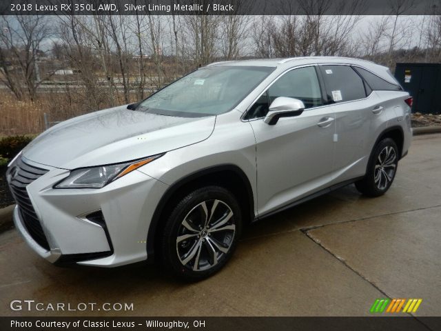 2018 Lexus RX 350L AWD in Silver Lining Metallic