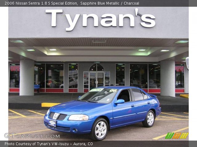 2006 Nissan Sentra 1.8 S Special Edition in Sapphire Blue Metallic