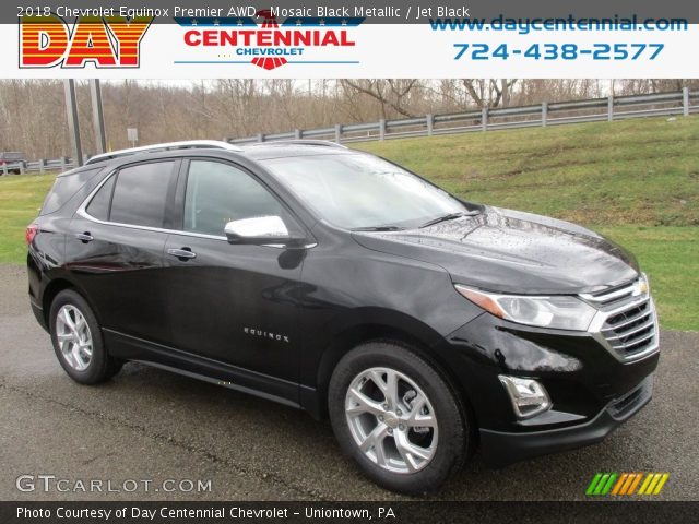 2018 Chevrolet Equinox Premier AWD in Mosaic Black Metallic