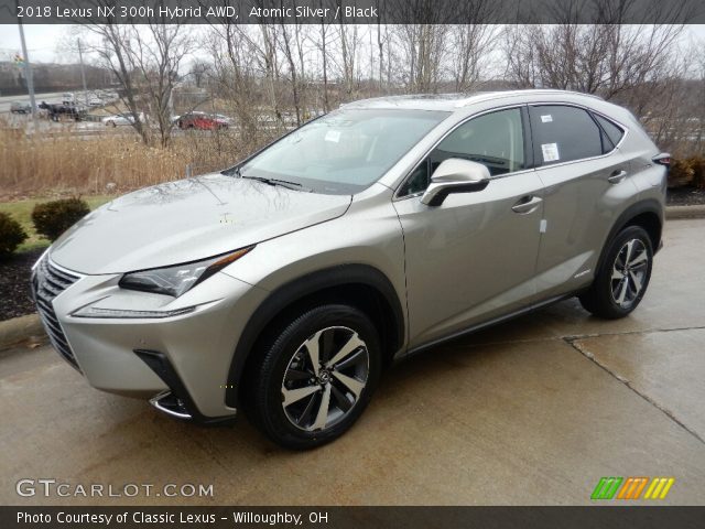 2018 Lexus NX 300h Hybrid AWD in Atomic Silver