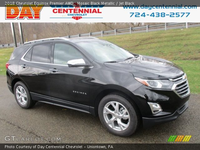 2018 Chevrolet Equinox Premier AWD in Mosaic Black Metallic
