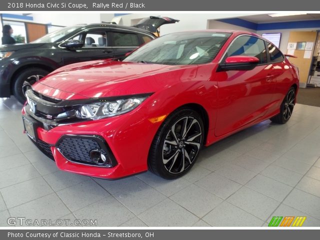 2018 Honda Civic Si Coupe in Rallye Red
