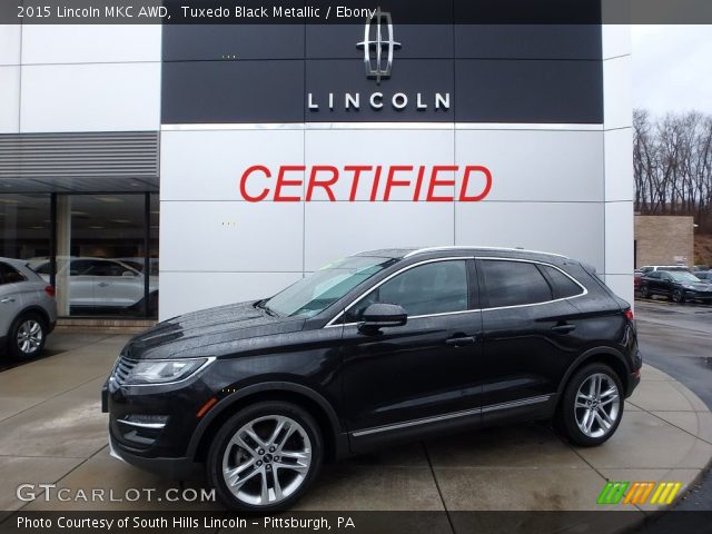 2015 Lincoln MKC AWD in Tuxedo Black Metallic