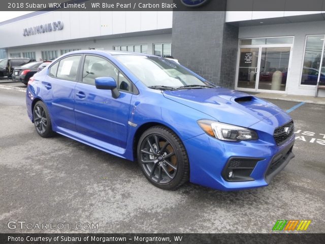 2018 Subaru WRX Limited in WR Blue Pearl