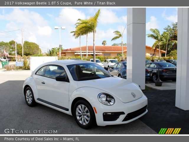 2017 Volkswagen Beetle 1.8T S Coupe in Pure White