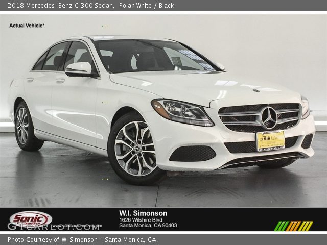 2018 Mercedes-Benz C 300 Sedan in Polar White