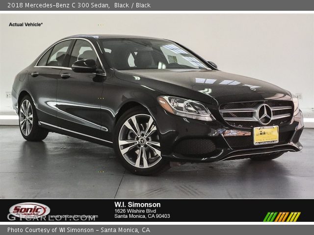 2018 Mercedes-Benz C 300 Sedan in Black